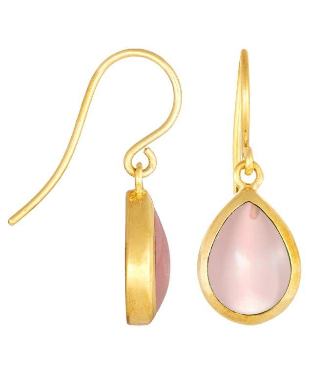 Pink Tourmaline Earrings