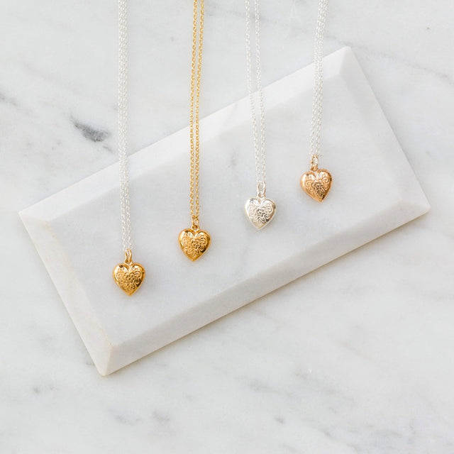 Vintage heart necklace