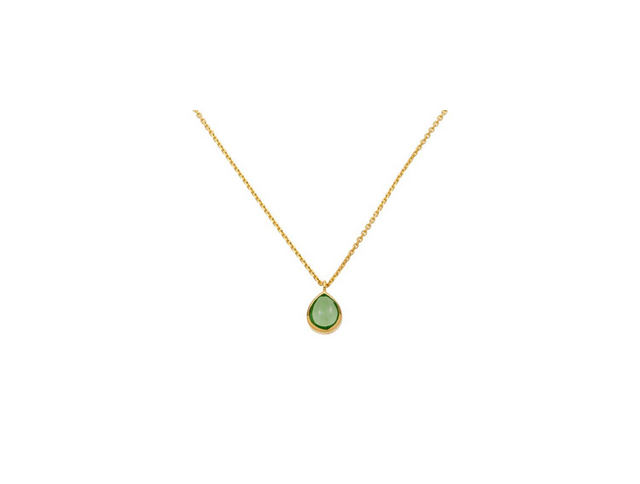 Green chalcedony Pendant
