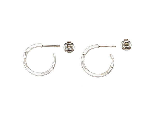 Mustard and Peaches Coastal Hoop Earrings
