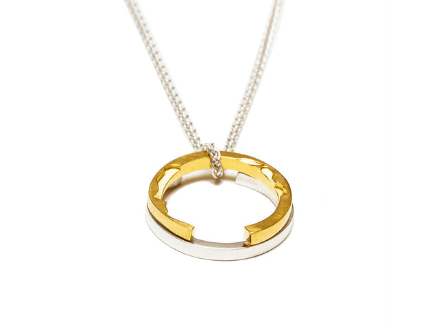 Mustard and Peaches Carrick Pendant