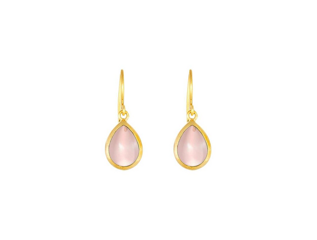 Pink Tourmaline Earrings