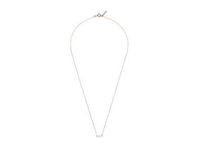 Rose Gold Diamond Little Star Necklace