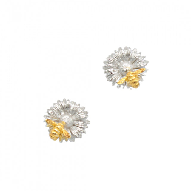 Daisy and bumble bee Studs