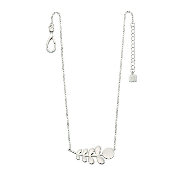 SILVER STEM necklace