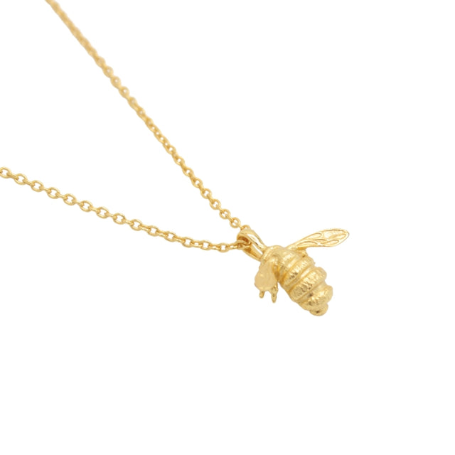 Gold bumble  Bee Necklace
