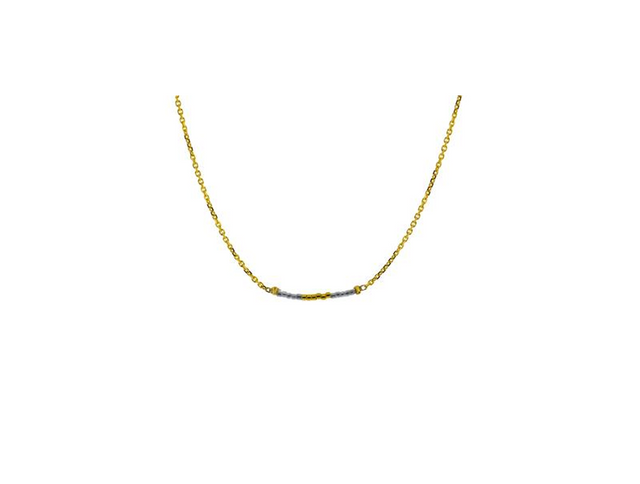 Miyuki Gold Vermeil Necklace